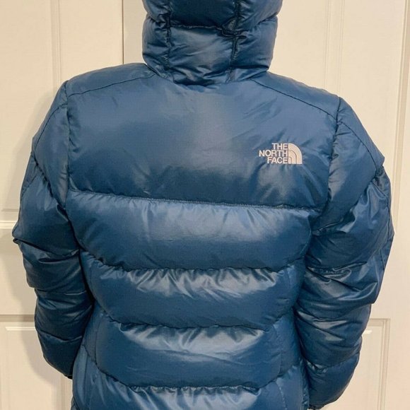 NORTH FACE - Blue, Down "Tahoe Hoody" Jacket - LAST ONE LEFT! Warm Winter Jacket - Picture 3 of 6
